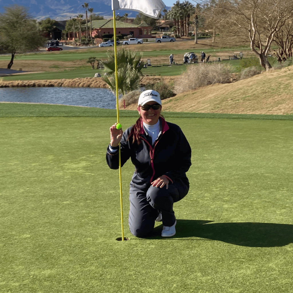 Image accompanying Post Eight: Hole-In-One Club, Congratulations, Bev!????????????????????♀️⛳❤