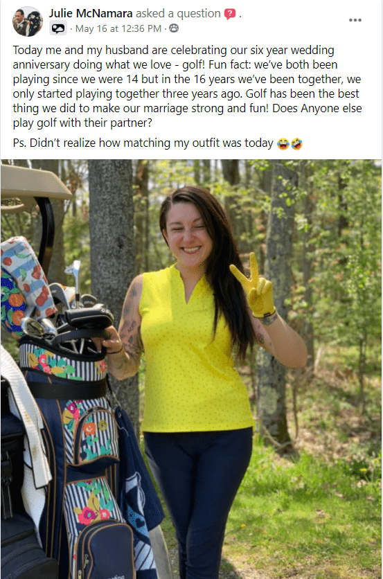 Image accompanying April & May Golf Highlights: Friendship, Family & Fairways