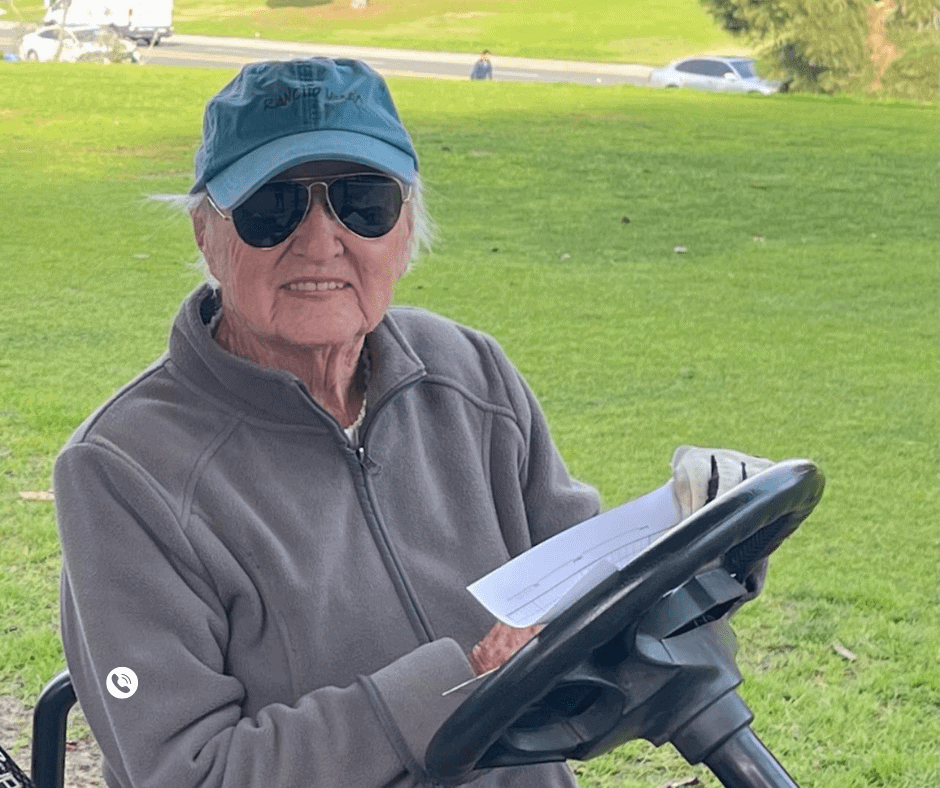 Image accompanying Post One: Totally awesome! What an inspiration! Keep going strong‼️⛳️????️♀️♥️