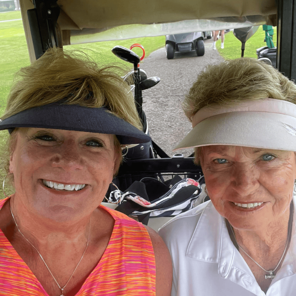 Image accompanying Post Three: What a blessing and an inspiration she is✨⛳️