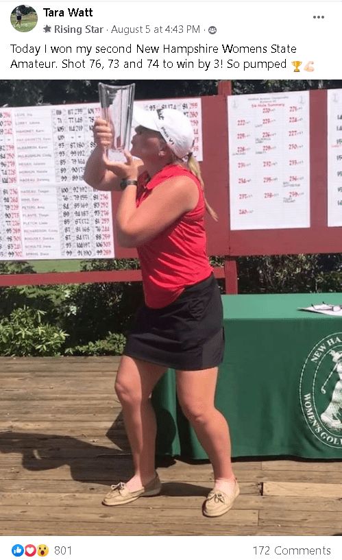 Image accompanying Women Who Golf Member Stories: Weddings, Wins & Family